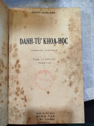 DANH TỪ KHOA HỌC