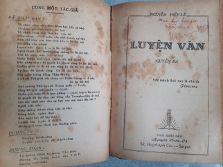 LUYỆN VĂN CÁCH VIẾT VÀ SỬA VĂN 