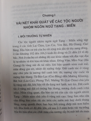 CÁC TỘC NGƯỜI NHÓM NGÔN NGỮ TẠNG - MIẾN