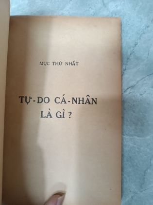 TỰ DO CÁ NHÂN