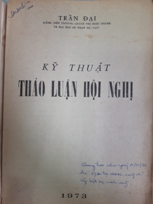 KỸ THUẬT THẢO LUẬN HỘI NGHỊ