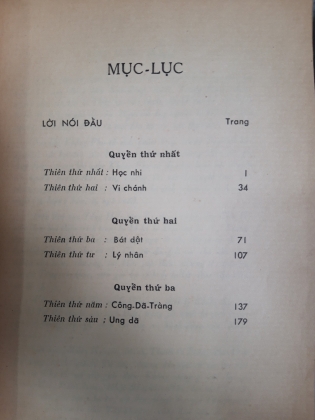 LUẬN NGỮ CHU HY TẬP CHÚ