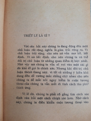 TRIẾT LÝ LÀ GÌ?