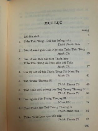 THIỀN HỌC ĐỜI TRẦN