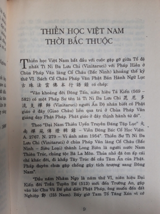 THIỀN HỌC VIỆT NAM