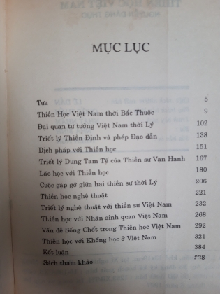 THIỀN HỌC VIỆT NAM