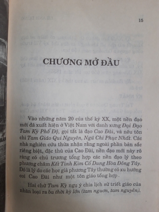 LỊCH SỬ ĐẠO CAO ĐÀI TRONG THỜI KỲ TIỀM ẨN 1920 - 1926