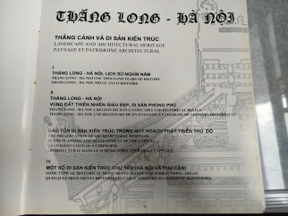 THĂNG LONG HÀ NỘI - THẮNG CẢNH VÀ DI SẢN KIẾN TRÚC 