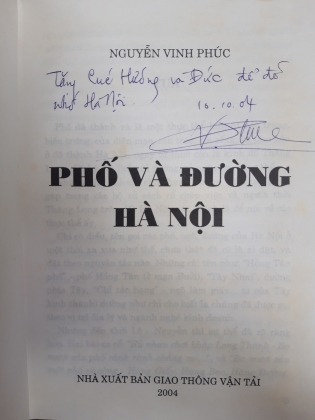 PHỐ VÀ ĐƯỜNG HÀ NỘI