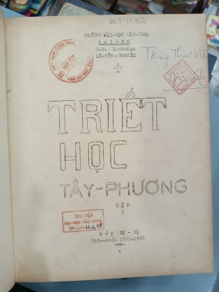 TRIẾT HỌC TÂY PHƯƠNG 