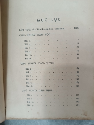 TAM DÂN CHỦ NGHĨA VÀ TÀI LIỆU BỔ KHUYẾT HAI VẤN ĐỀ DỤC VÀ LẠC 