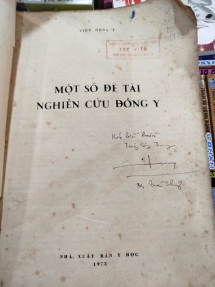 Một số đề tài nghiên cứu Đông y