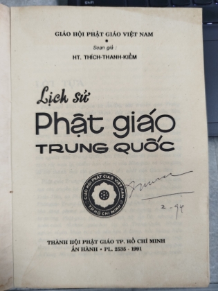 LỊCH SỬ PHẬT GIÁO TRUNG QUỐC