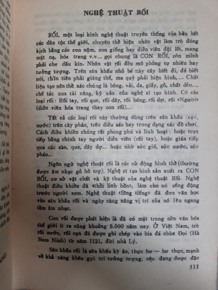 NGHỆ THUẬT SÂN KHẨU 