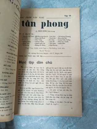 TẠP CHÍ TÂN PHONG SỐ 18