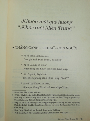 CA DAO NAM TRUNG BỘ 