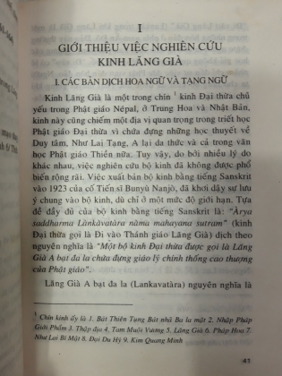 NGHIÊN CỨU KINH LĂNG GIÀ 