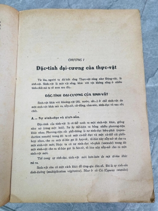 SINH HỌC THỰC VẬT 