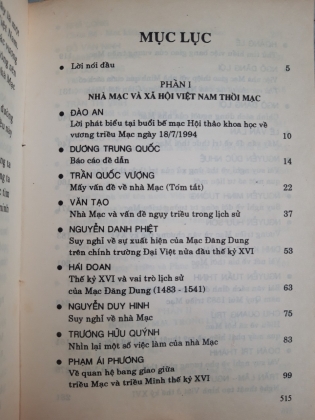 NHÀ MẠC VÀ DÒNG HỌ MẠC TRONG LỊCH SỬ