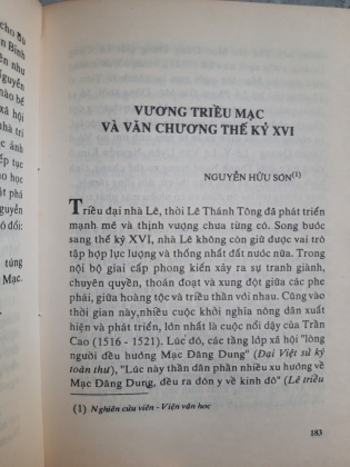 NHÀ MẠC VÀ DÒNG HỌ MẠC TRONG LỊCH SỬ