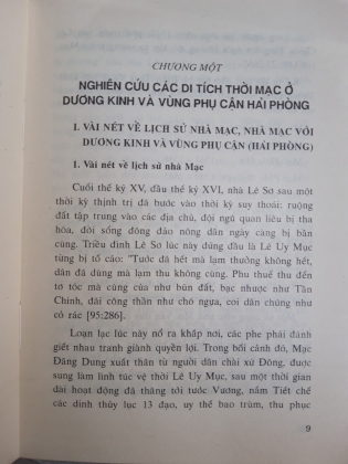 DI TÍCH THỜI MẠC VÙNG DƯƠNG KINH (HẢI PHÒNG)