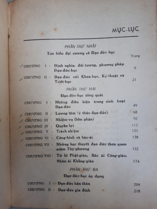 ĐẠO ĐỨC HỌC ĐỆ NHẤT A, B, C, D 