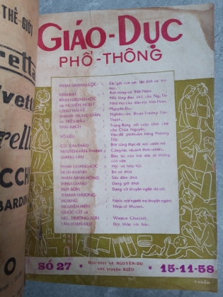 TẠP CHÍ GIÁO DỤC THỔ THÔNG  