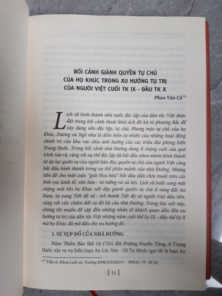 HỌ KHÚC TRONG LỊCH SỬ DÂN TỘC - GÓC NHÌN NGHỆ THUẬT QUÂN SỰ 