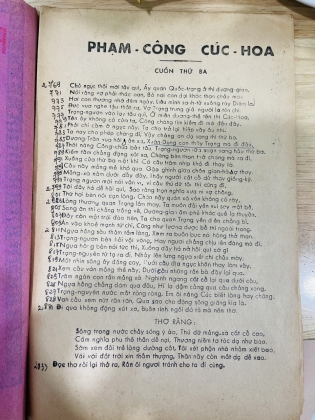 PHẠM CÔNG - CÚC HOA ( 3 CUỐN BẤM CHUNG)