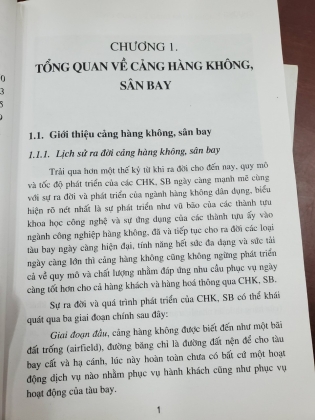 GIÁO TRÌNH HOẠT ĐỘNG KHAI THÁC CẢNG HÀNG KHÔNG, SÂN BAY