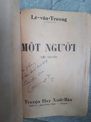 MỘT NGƯỜI 