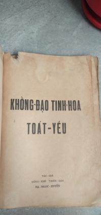 KHỔNG ĐẠO TINH HOA TẤT YẾU 