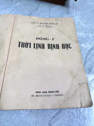 THỜI LỊNH BỊNH HỌC