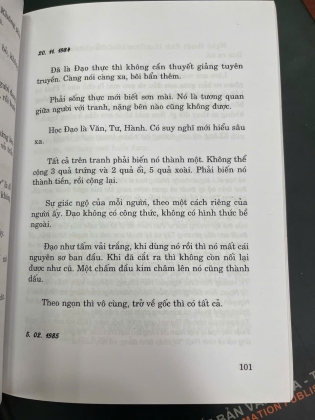 HỌA SĨ NGUYỄN GIA TRÍ NÓI VỀ SÁNG TẠO ( BẢN SONG NGỮ)