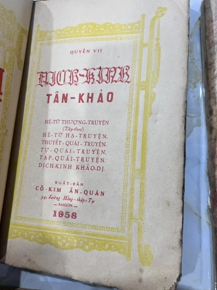 DỊCH KINH TÂN KHẢO- Nguyễn Mạnh Bảo