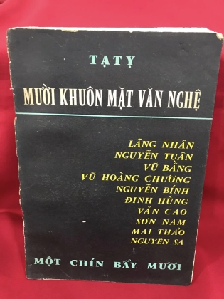 Mười khuôn mặt văn nghệ - tạ tỵ