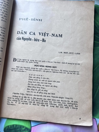 DÂN CA VIỆT NAM - NGUYỄN HỮU BA 