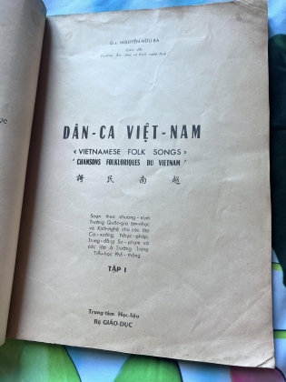 DÂN CA VIỆT NAM - NGUYỄN HỮU BA 