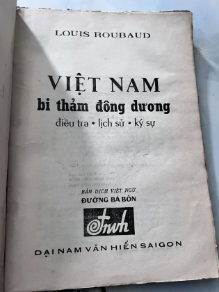 Việt Nam bi thảm Đông Dương - đường bá bổn