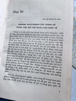 trọng đề trong bang giao quốc tế