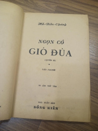 ngọn cỏ gió đùa - Hồ Biểu Chánh 