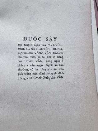 đuốc sậy - y uyên