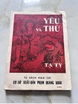 yêu và thù - tạ tỵ