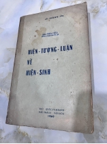 hiện tượng luận về hiện sinh - LÊ THÀNH TRỊ