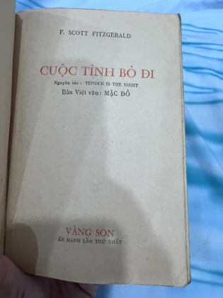 CUỘC TÌNH BỎ ĐI - FITZGERALD