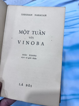 MỘT TUẦN VỚI VINOBA - NARAYAN