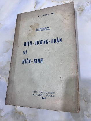 hiện tượng luận về hiện sinh - LÊ THÀNH TRỊ