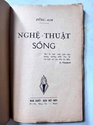 MỘT NGHỆ THUẬT SỐNG - DŨNG KIM (1941)